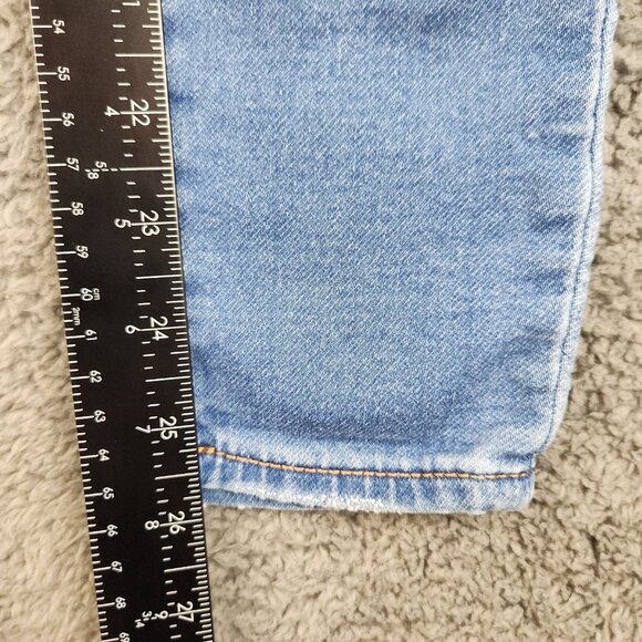 American Eagle Jegging Women’s 00 Reg Super Stretch Hi-Rise Skinny Crop Blue AE - Picture 5 of 12